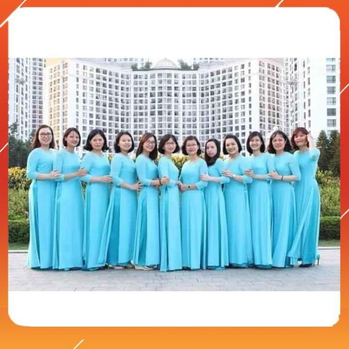 Áo Dài Đồng Phục _Áo dài Hội nhóm _Áo Dài May Sẵn Đẹp Giá Rẻ