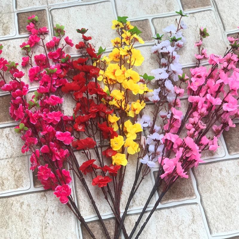 SỈ 10 CÀNH HOA MAI, HOA ĐÀO NGÀY TẾT 1 MÉT SIÊU RẺ