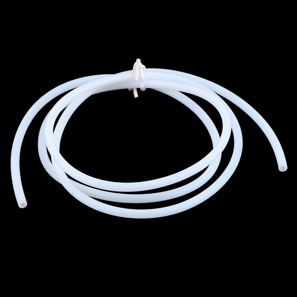 PTFE Tube for 3D Printer 1.75mm Filament 2.0mm ID/4.0mm OD 1 Meters White