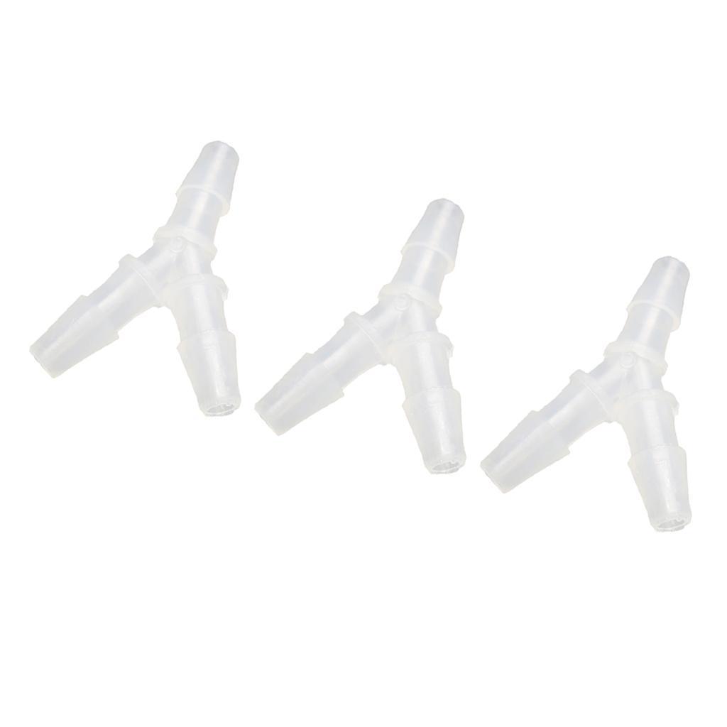 Pack of 3 T-piece Hose Connection with The Same Diameter Y Shape