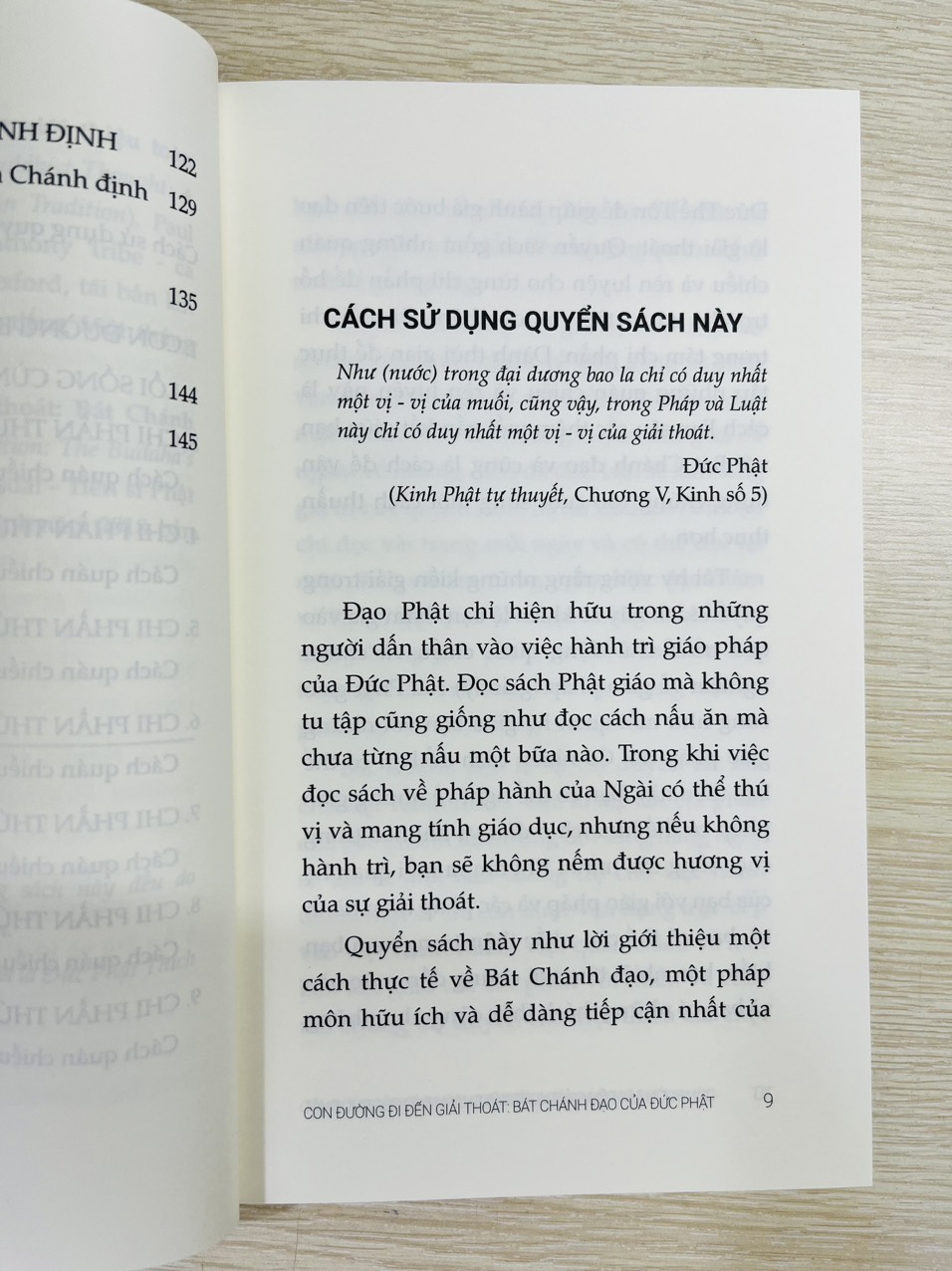 Bát Chánh Đạo - Con đường đi đến giải thoát của Đức Phật