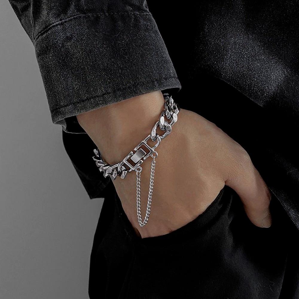 Dây Chuyền Vòng Cổ Nam Nữ Chuỗi Trơn Cuban Chain Xích Basic Thời Trang Ngầu Hiphop Titan Đẹp Không Gỉ - Câmmvintage