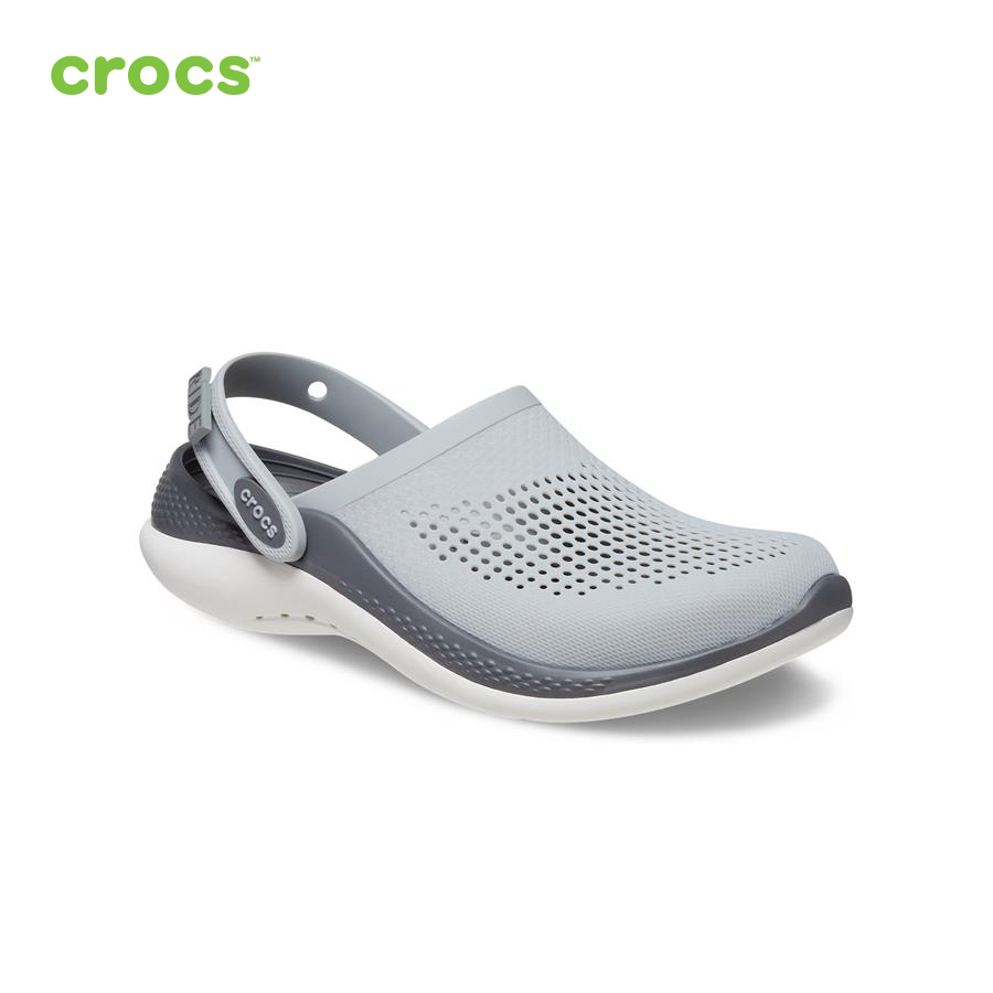 Giày lười nam Crocs LiteRide 360 Clog U Light Grey/Slate Grey - 206708-0DT