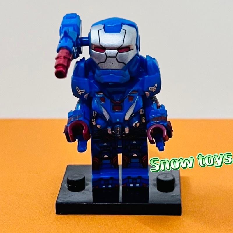 Minifigures Avengers Marvel - Mô hình War Machine Armor Mark - Nhân vật James Rhodes - Cỗ máy chiến tranh Iron man