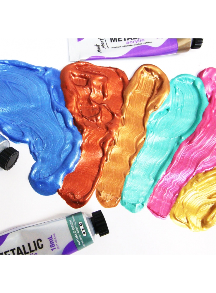 Màu Acrylic Metallic Mont Marte