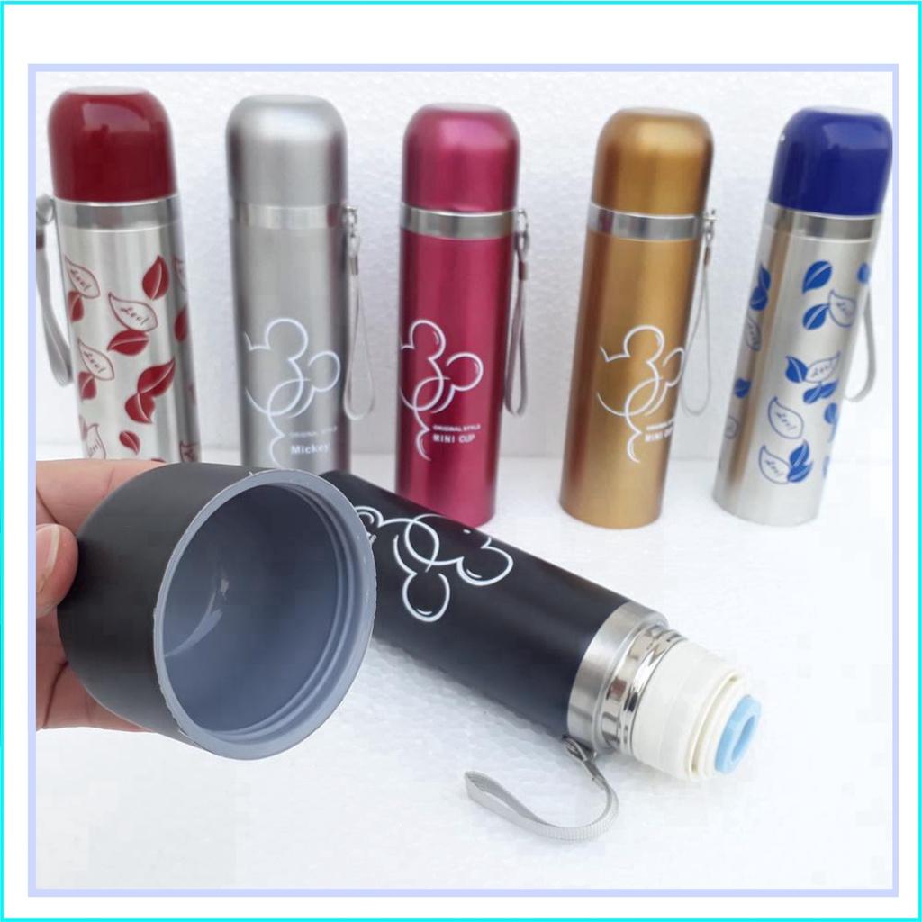 Bình giữ nhiệt 500ml hình in 1 màu Model22001 ly cốc cách nhiệt