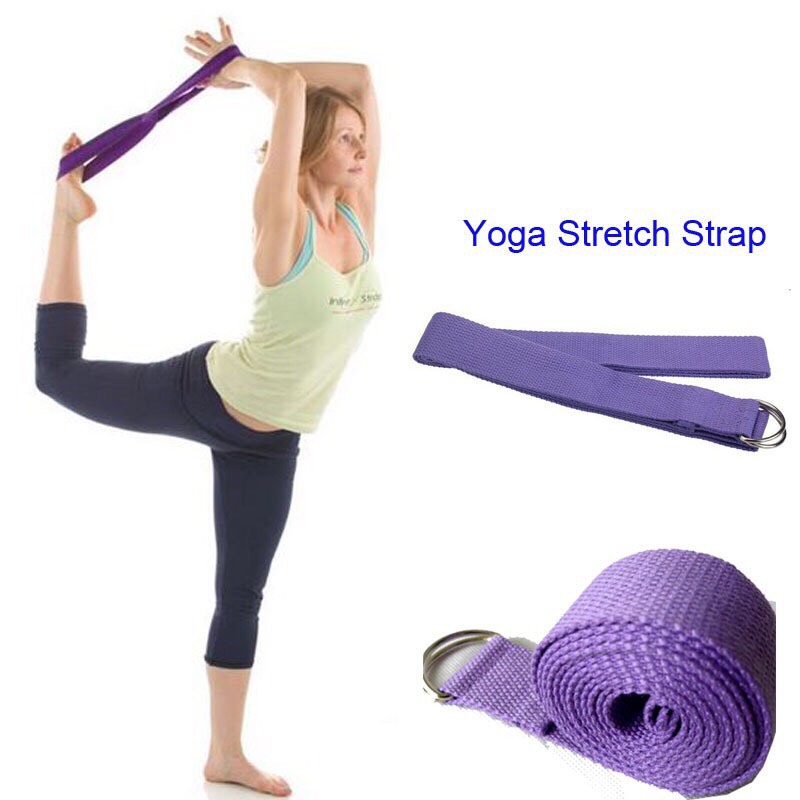 Dây Đai Hỗ Trợ Tập Yoga Sợi Cotton loại 1,8m