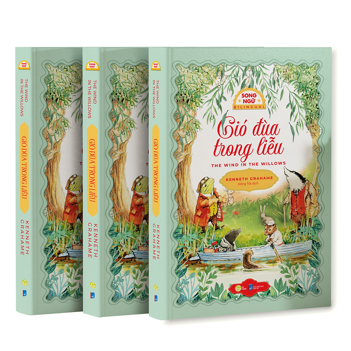 Sách - Gió Đùa Trong Liễu - The Wind In The Willows - Song Ngữ Việt-Anh