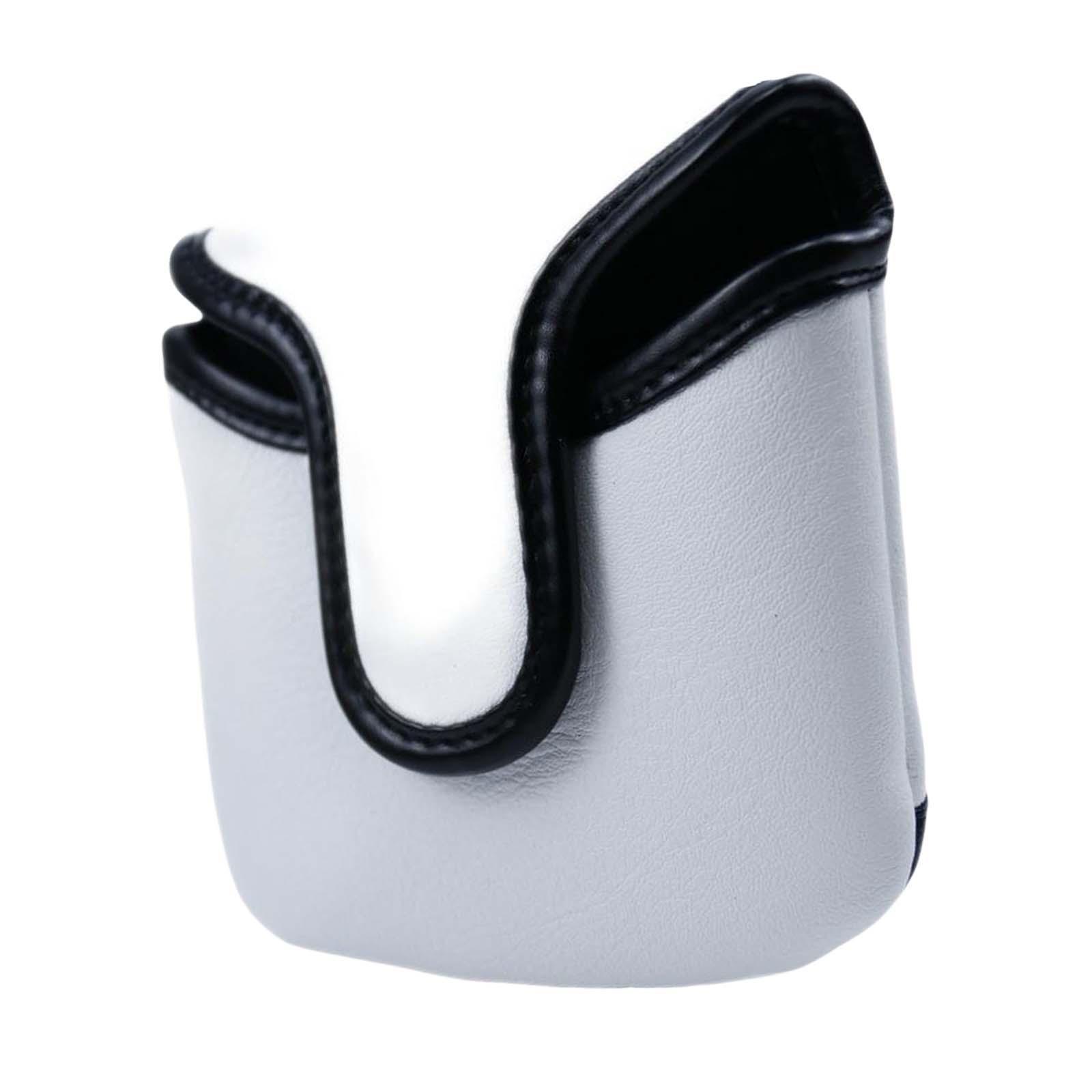 2x PU Golf Club Training Headcover Golf Mallet Putter Head Cover