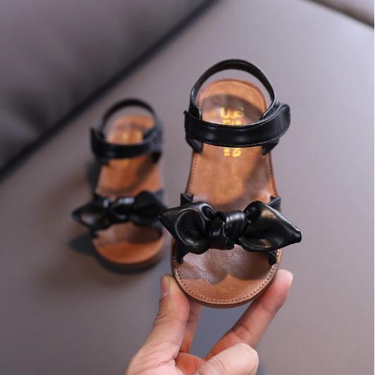 LOẠI 1_Sandal bé gái đính nơ xinh xắn 1-6 tuổi