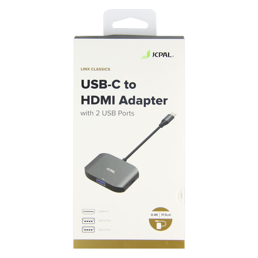 Hub Chuyển Đổi Jcpal USB-C To HDMI - Hàng Chính Hãng