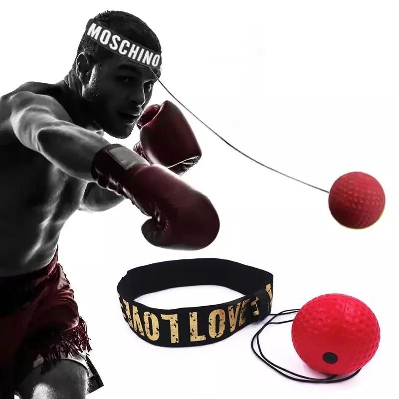 Boxing Speed Ball Boxing Boxeo MMA cho Boxing Boxe Boxing Boxing đến Pelota Boxeo Boxing Toy Réaction Ball Color: 60gyellowtennisball