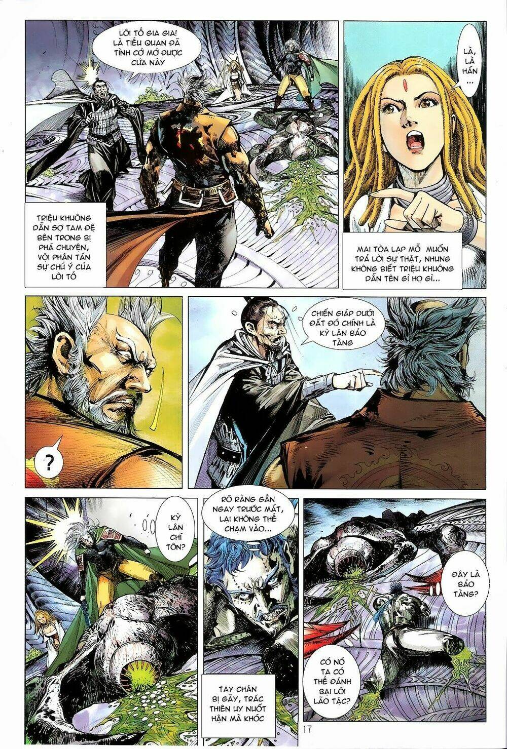 thiết tướng tung hoành (cựu tác) chapter 77 17