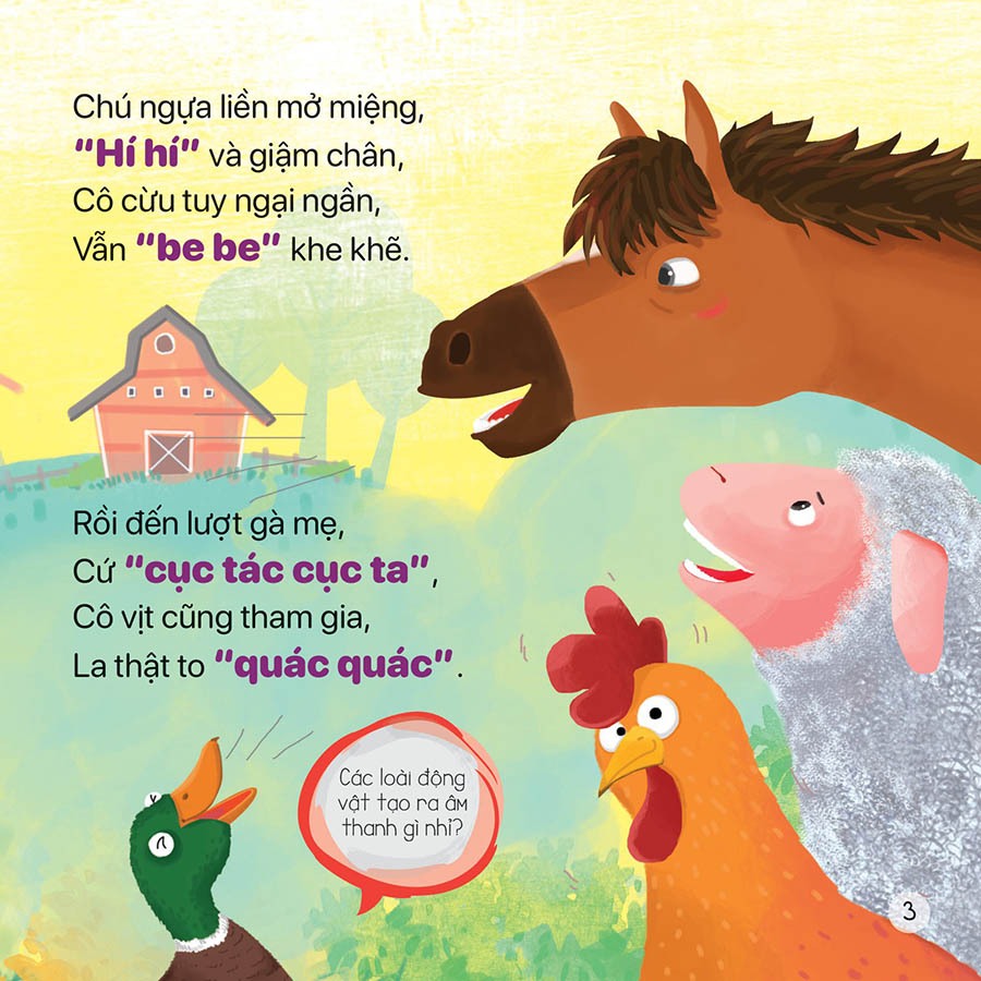 Sách - Thơ Hay Cho Bé - Học Về Nông Trại