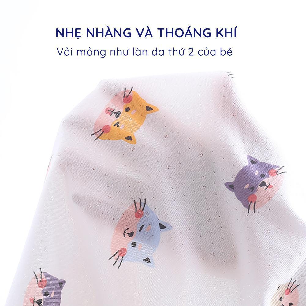 Body Đùi Yukata Cotton Lưới Thoáng Khí, Mềm Mịn Cho Bé Trai/ Bé Gái Từ 5-12kg