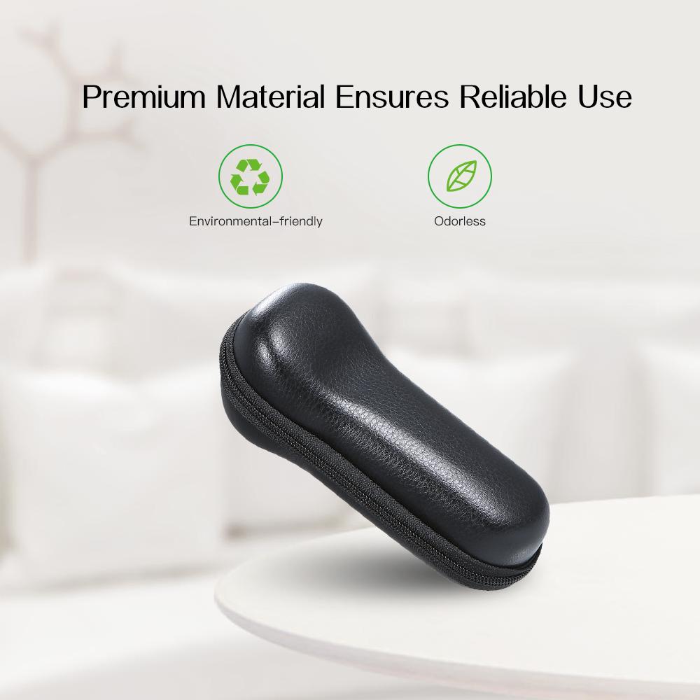 Forehead Thermometer Storage Bag Shockproof Waterproof Carrying Case with Soft Lining Mesh Bag Replacement for Braun
