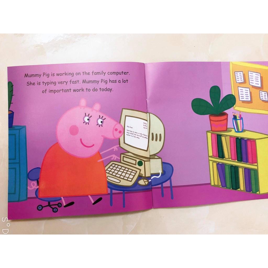 Bộ 10 Tập Peppa Pig Tặng Túi Đựng Siêu Xinh- MT books