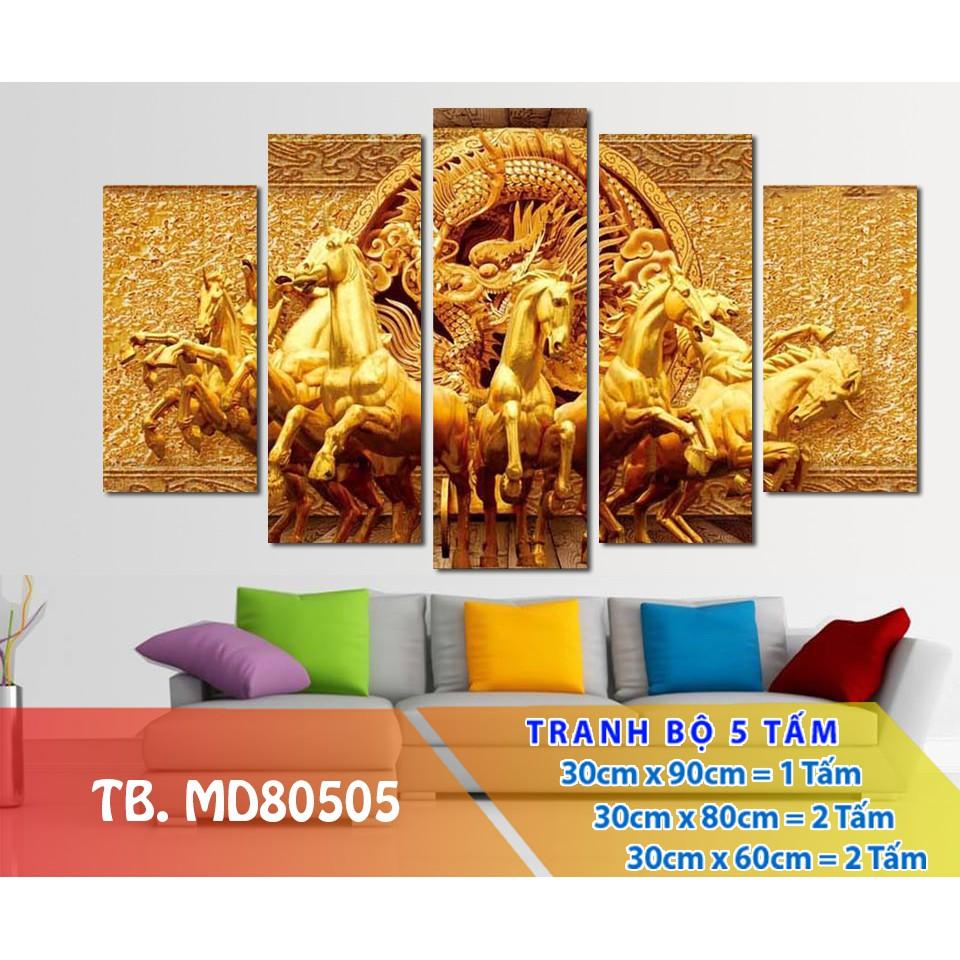 tranh treo tường mã đáo thành công 3D-04