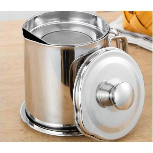 Bình dầu inox 304 1.6L thép không gỉ cao cấp - Gia dụng SG