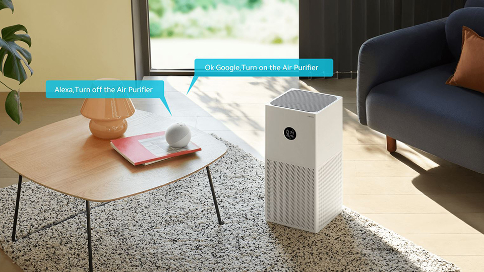 Hình ảnh Máy Lọc Không Khí XIAOMI Mi Air Purifier 4 Lite Lọc Bụi Mịn Kết Nối App, Phù Hợp Không Gian 45 m2 - Hàng Chính Hãng