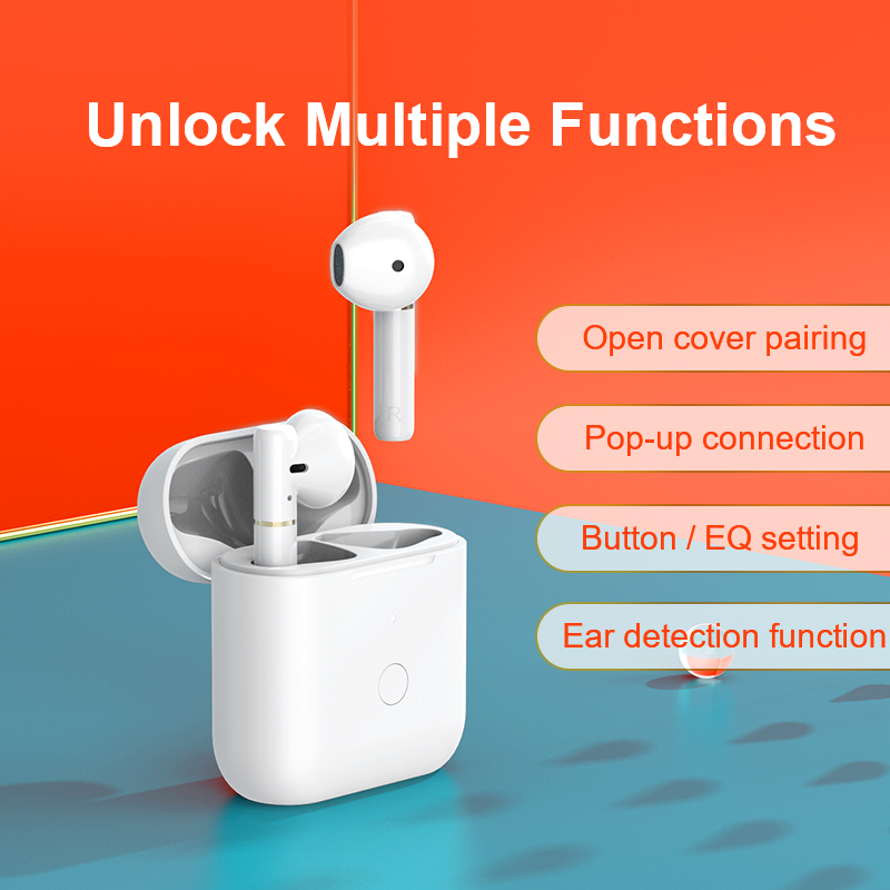 Xiaomi QCY T8 Tai nghe Bluetooth bán trong tai Không dây TWS Kết nối kép Tai nghe Hall Tai nghe từ tính với Tai nghe micrô