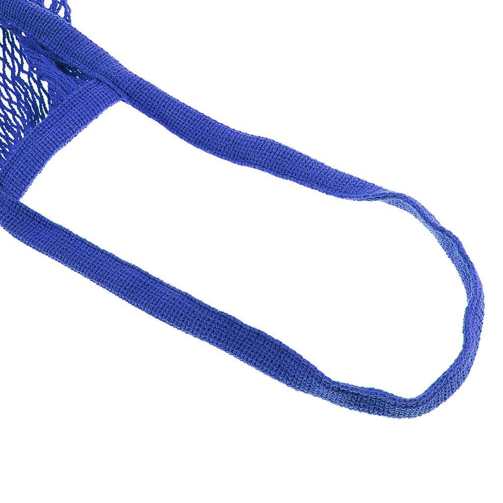 Pack of 2 String Cotton Shopping Grocery Bag Shopper Tote Mesh Turtle Bag