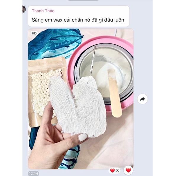 Combo triệt lông mỡ trăn nguyên chất và 100gr sáp siêu bám lông coconut & sáp trong