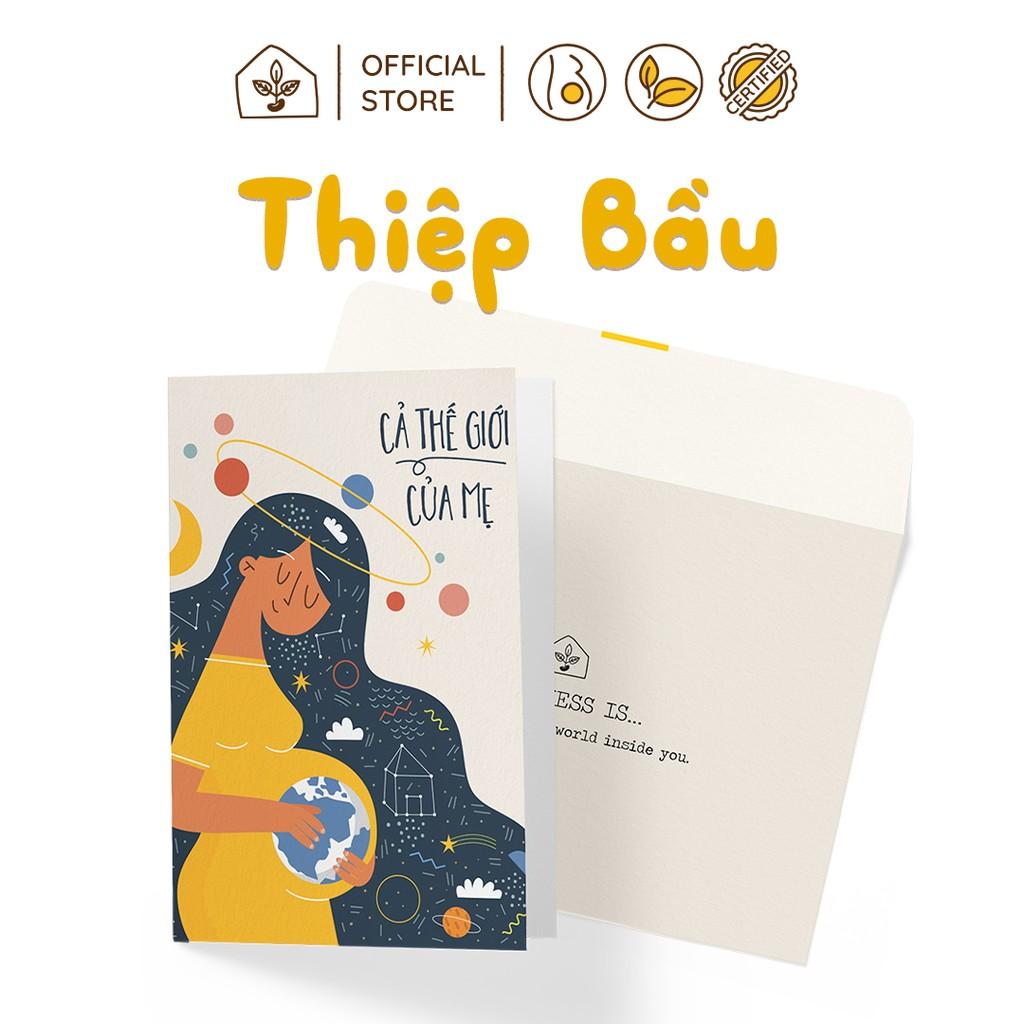 Thiệp Quà Tặng Mẹ Bầu | Nhà Đậu | 155