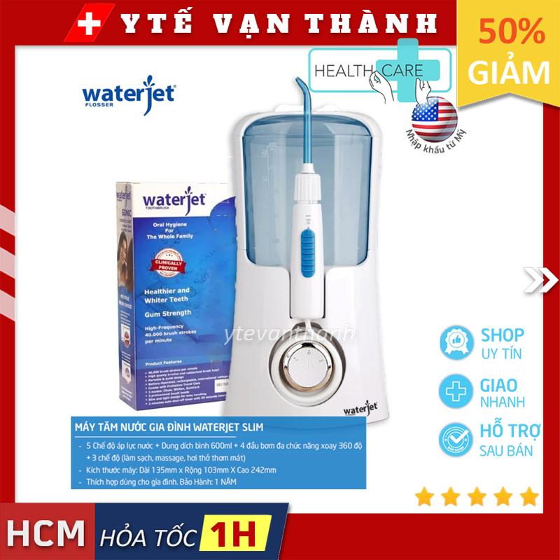 Máy Tăm Nước Gia Đình WaterJet Slim -VT0627