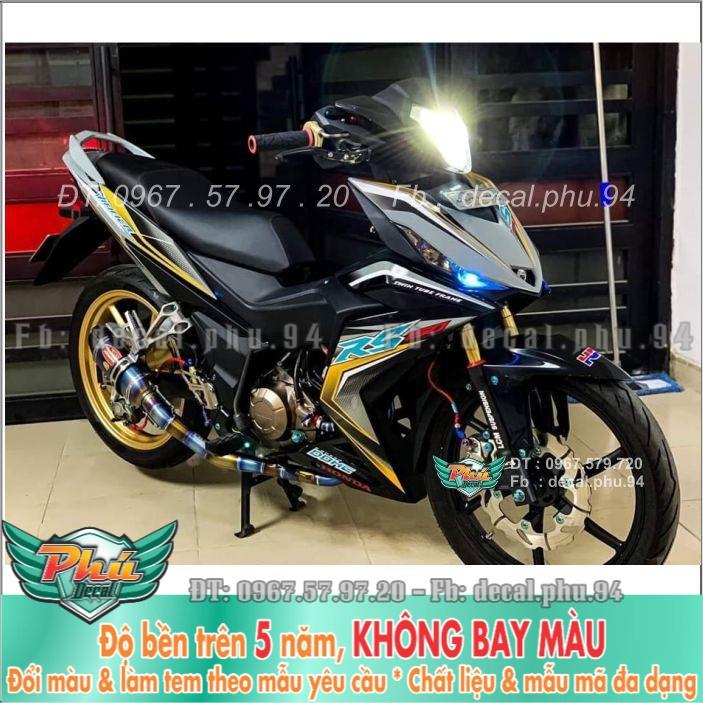 Tem rời Winner Đen Xám RS -1