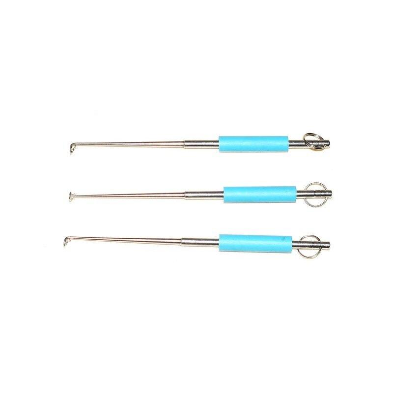 Stainless Steel Safety Fish Hook Remover Fishing Hook Extractor Detacher Rapid Decoupling Device for Fishing Tools Accessories