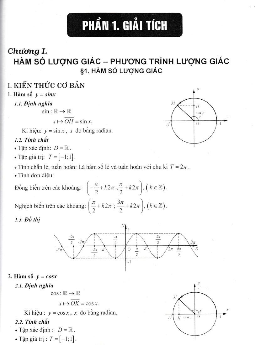 Trắc Nghiệm Chuyên Đề Đại Số - Giải Tích Và Hình Học 11
