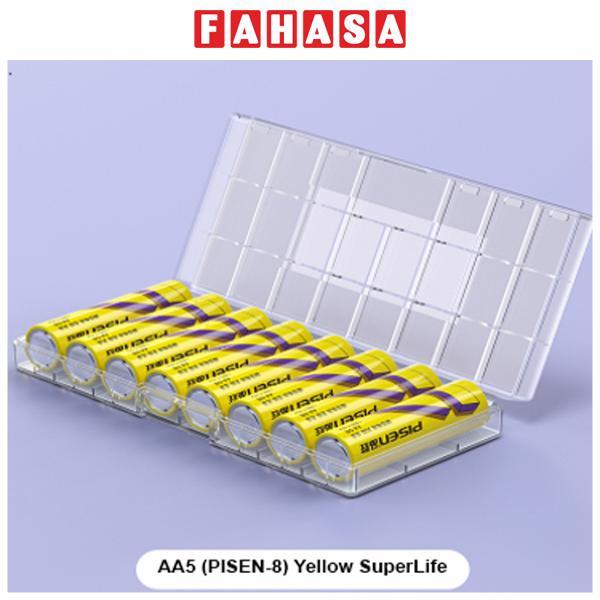 Vỉ 8 Pin Tiểu Pisen AA5 1.5V Super Heavy - Pisen LR6