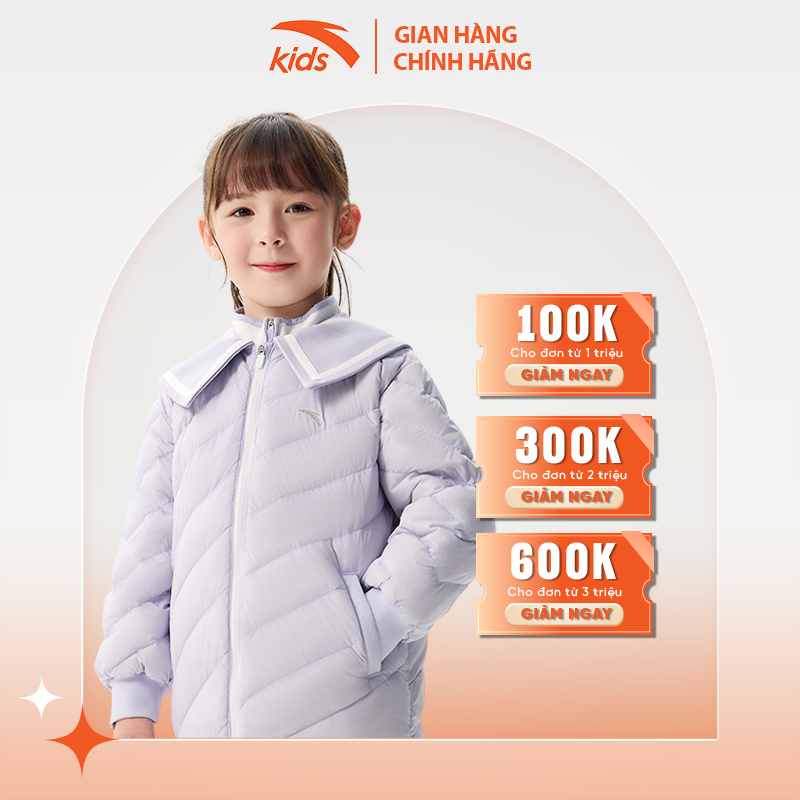 Hình ảnh Áo Khoác Lông Vũ Bé Gái Anta Kids W362349920