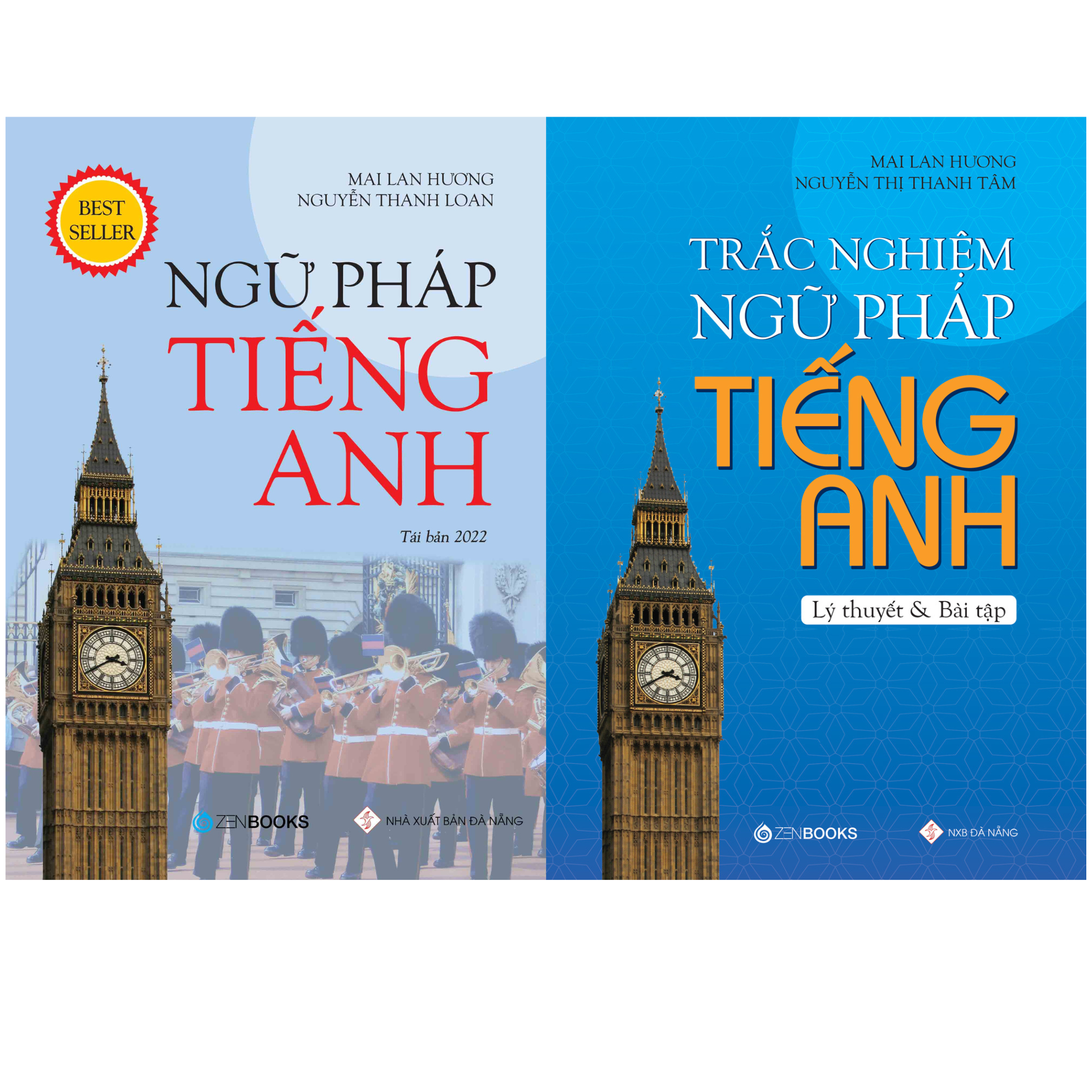 Combo 2 Cuốn Ngữ Pháp Và Trắc Nghiệm Ngữ Pháp Tiếng Anh Mai Lan Hương
