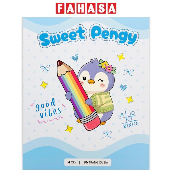 Tập Học Sinh Pengy's Diary - 4 Ô Ly Vuông - 96 Trang 100gsm - The Sun - Sweet
