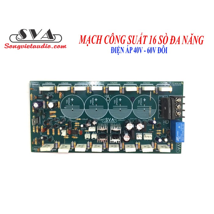 MẠCH CÔNG SUẤT 16 SÒ LIỀN NGUỒN ĐA NĂNG