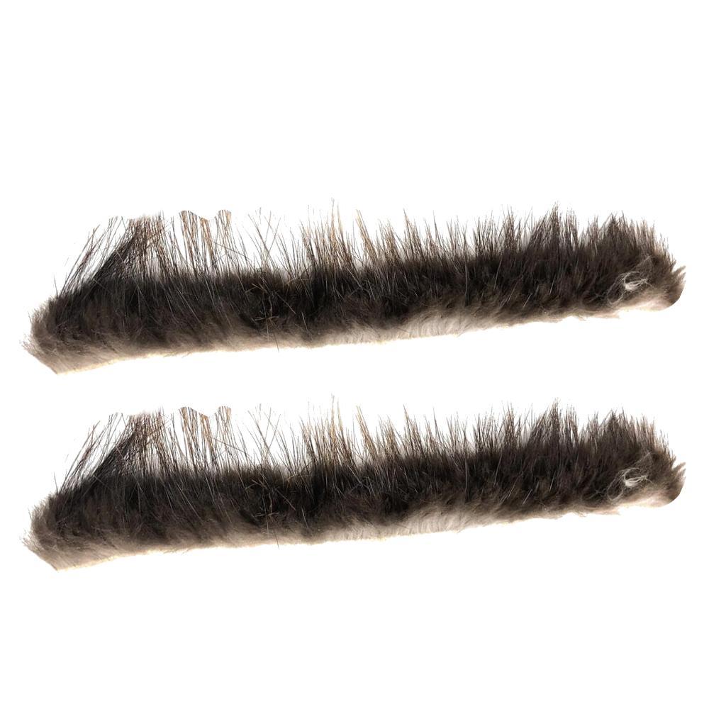 2pcs Ultra Lightweight Durable Archery Bow String Silencers Artificial Beaver Hair - Reduce String Vibration & Noise
