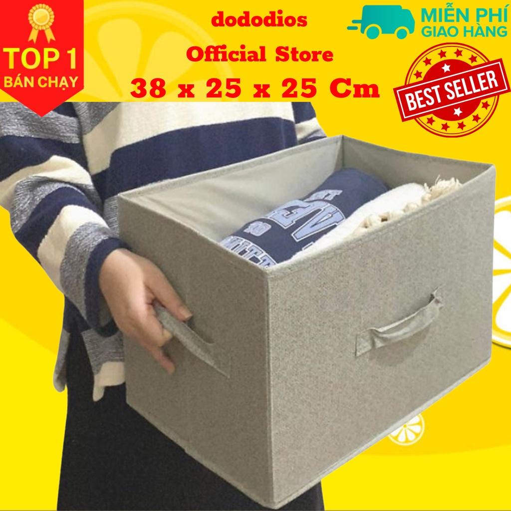 Hộp vải đựng quần áo đa năng DoDoDios chất liệu vải không dệt thân thiện môi trường