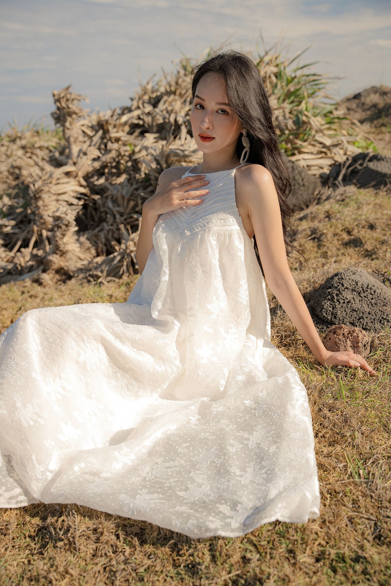 OLV - Đầm Jolie Halter Maxi