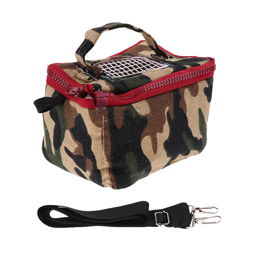 Pet Hamster Carrier Portable Breathable Travel Bag