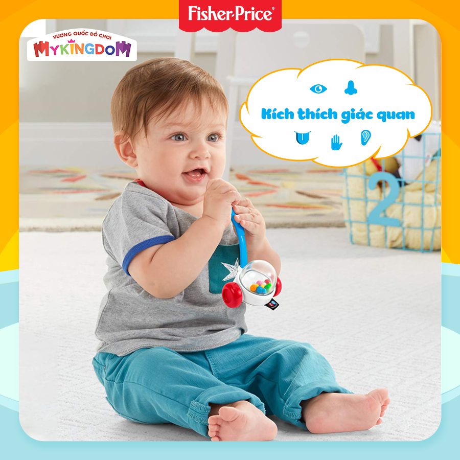 Đồ Chơi FISHER PRICE Bộ Đồ Chơi Lục Lạc Cho Bé Nhỏ FBH63