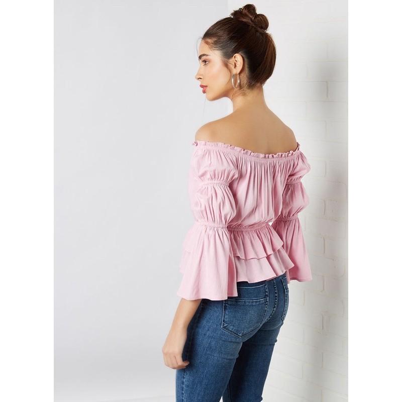 Áo F21 chất linen