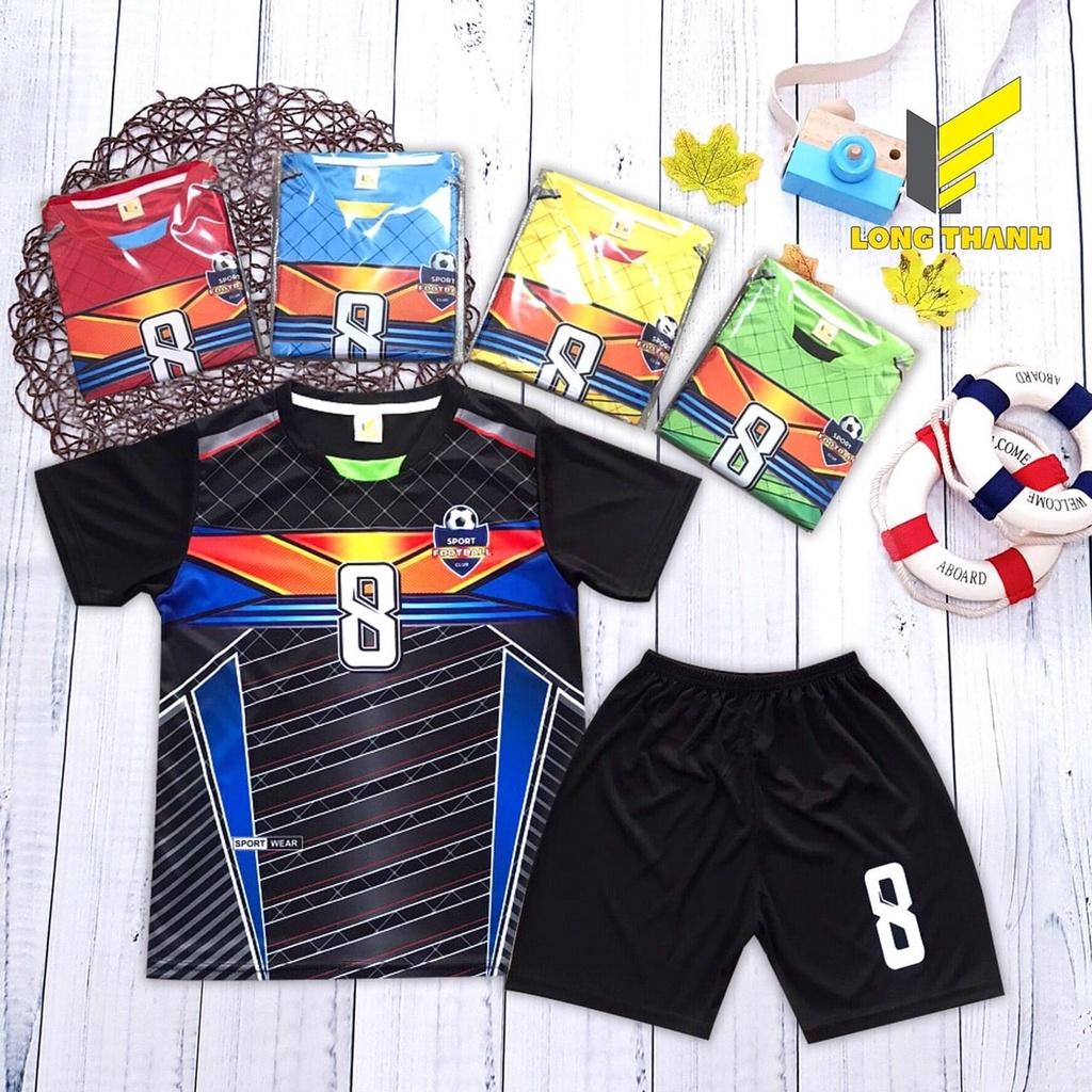 Đồ Bộ Thể Thao, Đồ Bóng Đá Football Cho Bé Nam, Bé Trai Thun Poly Cotton Co Giãn, Thoát Mồ Hôi Nhanh Ngoài Trời