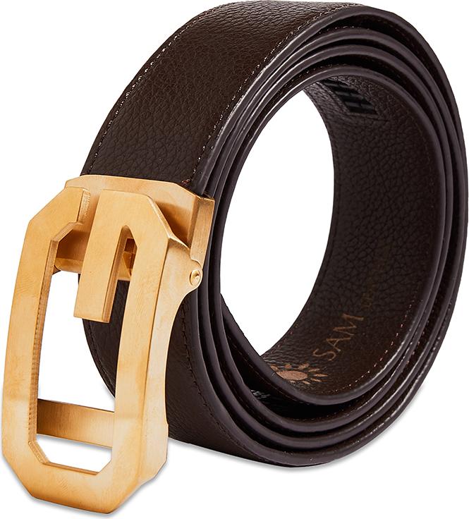 Dây nịt nam - Thắt lưng nam da SAM leather SFDN008GFV, Men's belts