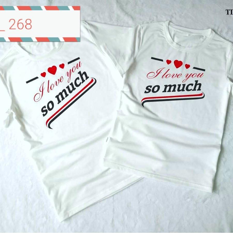 Áo thun in mẫu yêu - MÃ AGD 268