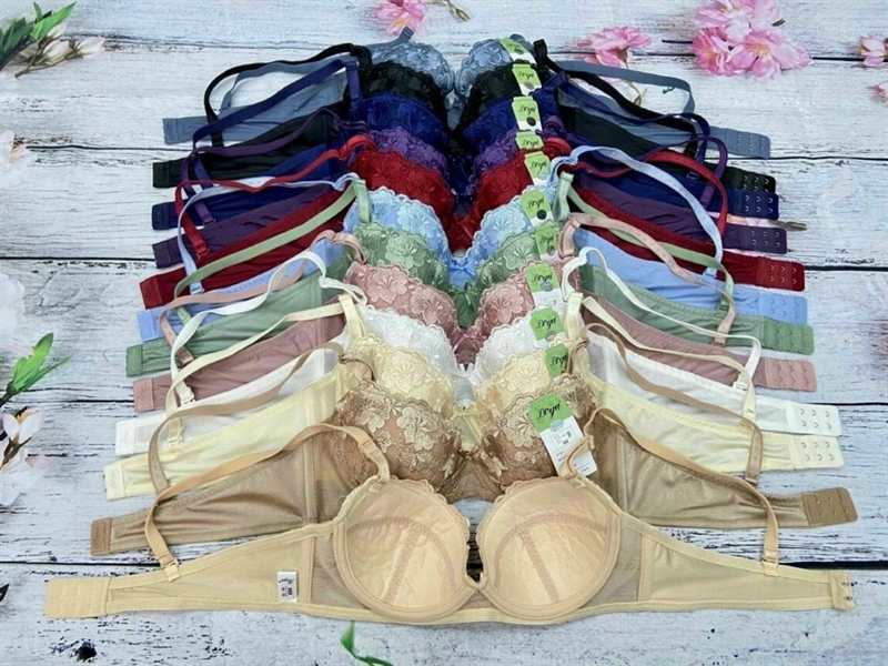 Áo Lót Nữ Không Mút Có Gọng Thêu Hoa Cài Sau Boya 079 – Thanh Lịch, Êm Ái, Nâng Đỡ Tinh Tế