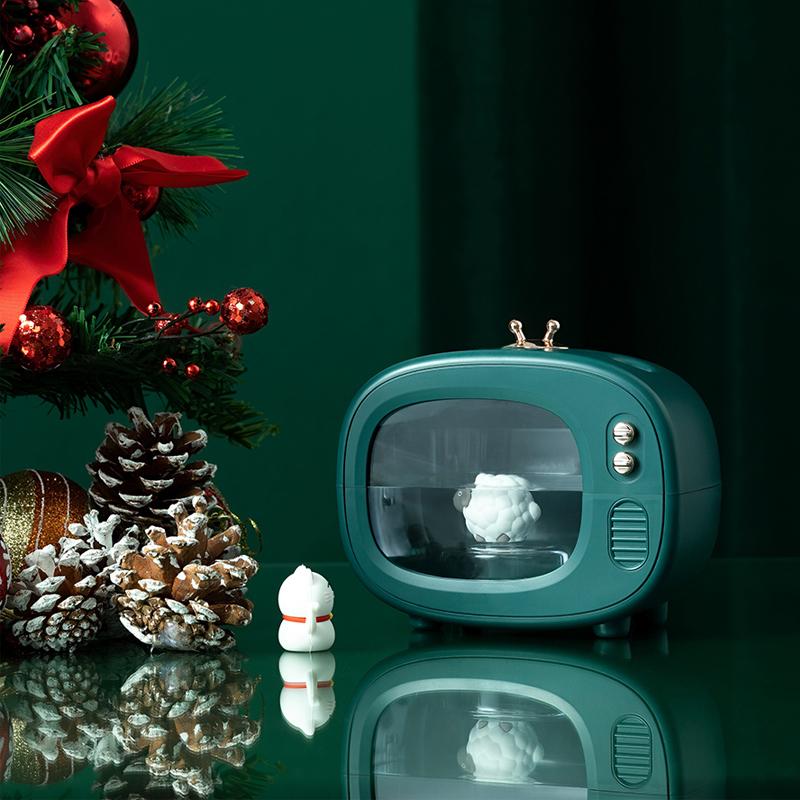 Di Động 400Ml Máy Tạo Độ Ẩm Không Dây Adroable TV Máy Phun Sương Tạo Độ Ẩm Hương Thơm Khuếch Tán USB Siêu Âm Không Humidificador Với Bầu Không Khí Đèn