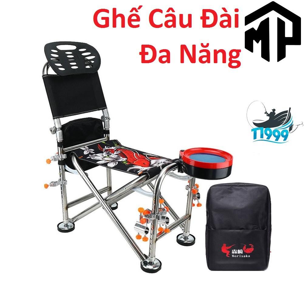 Ghế Câu Đài Cá Chép - ghế câu cá địa hình full phụ kiện , ghế câu đa năng - Top1VN