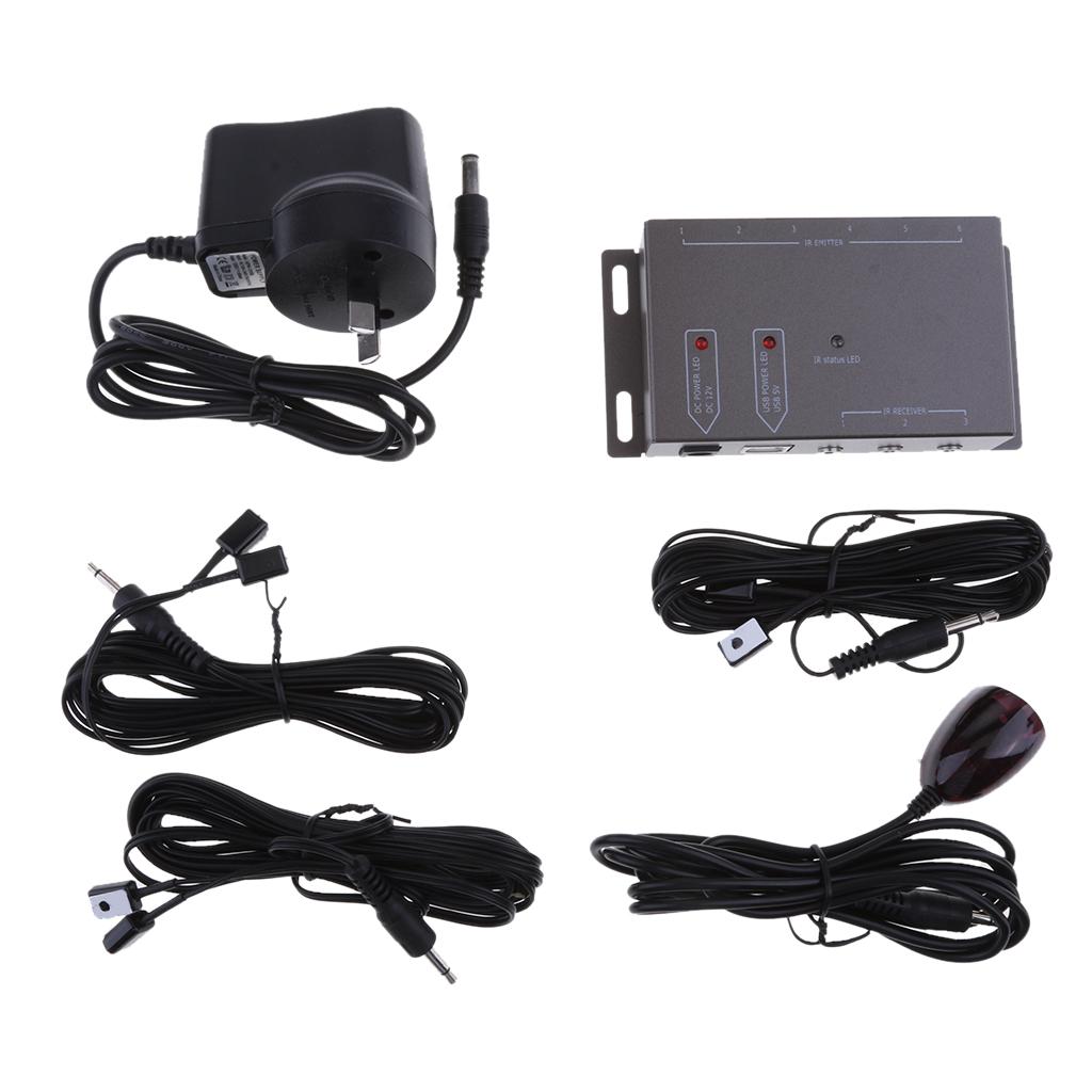 IR Infrared Remote Control Adapter Extender With Emitter Cable AU